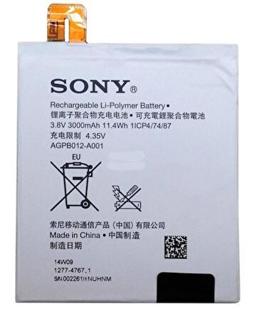 Sony Xperia T2 Ultra Pil Batarya AGPB012-A001 ve Tamir Seti