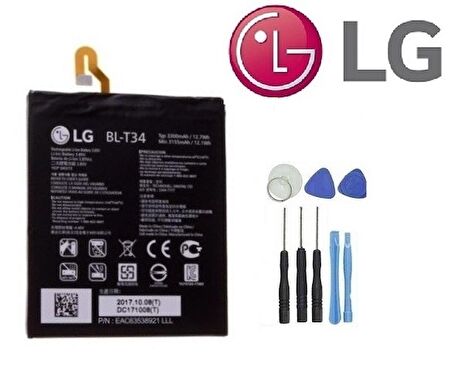 Lg V30 Pil Batarya H930 BL-T34 Batarya Pil ve Tamir Seti