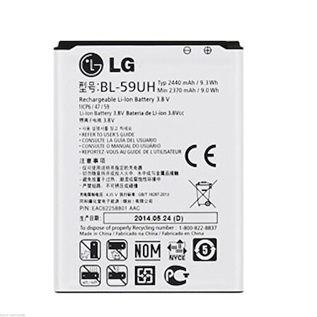 Lg Optimus L70 Pil Batarya D320 BL-52UH