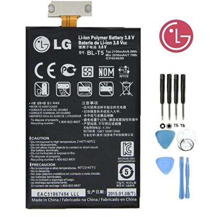 Lg Google Nexus 5 Pil Batarya D820 D821 BL-T9 ve Tamir Seti