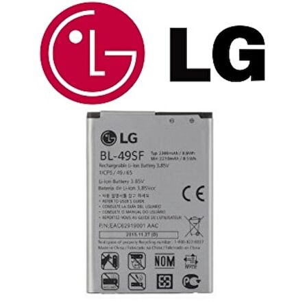 Lg G4 Mini Pil Batarya Beat G4C Mini BL-49SF