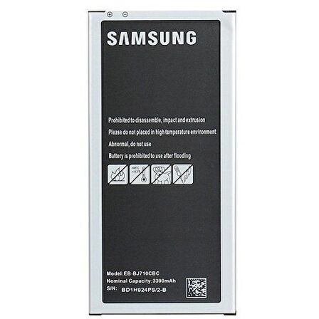 Samsung J7 2016 Pil Batarya J710 EB-BJ710CBE 3300mAh