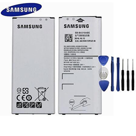 SAMSUNG A3 A310 PİL BATARYA EB-BA310ABE TAMİR SETİ