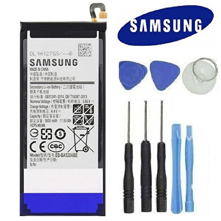 SAMSUNG A5 A520 PİL BATARYAEB-BA520ABE VE TAMİR SETİ