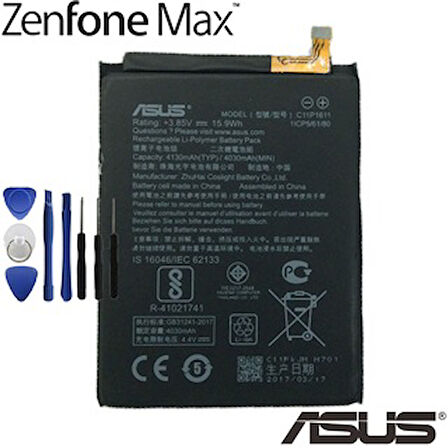 ASUS ZENFONE 3 MAX PİL BATARYA C11P1611 VE TAMİR SETİ