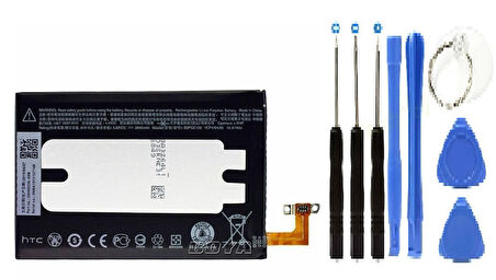 HTC ONE M9 / M9 + PLUS PİL BATARYA B0PGE100 VE TAMİR SETİ