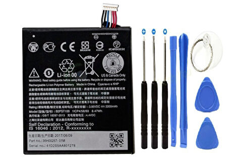 HTC DESİRE 530 PİL BATARYA VE TAMİR SETİ B2PST100