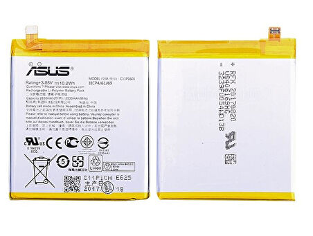 ASUS ZENFONE 3 GO LASER PİL BATARYA C11P1601