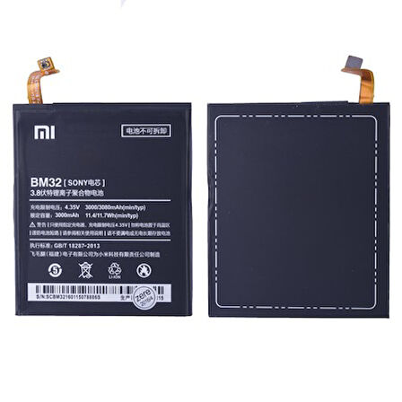 XİAOMİ Mİ4 PİL BATARYA BM32 3080MAH