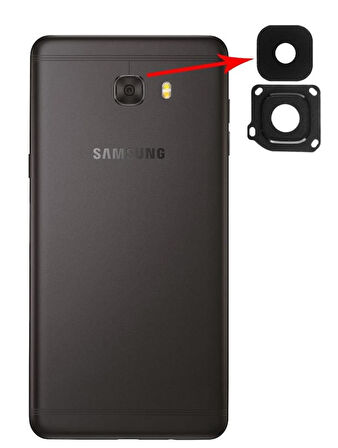 Galaxy C9 Pro Kamera Lens Kapağı