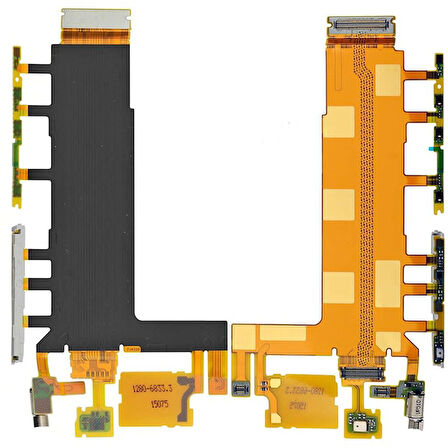 Sony Xpria Z3 Yan Ses On Off Titreşim Mikrofon Film