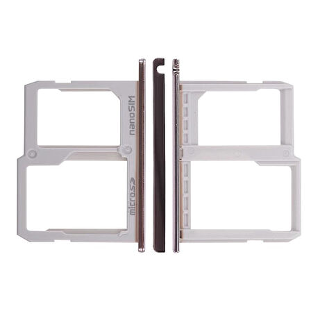 Lg X Cam K580 Sim Hafıza Kart Kapağı-gold