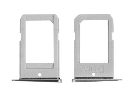 Galaxy S6 Edge G925 Sim Kart Kapağı-gri