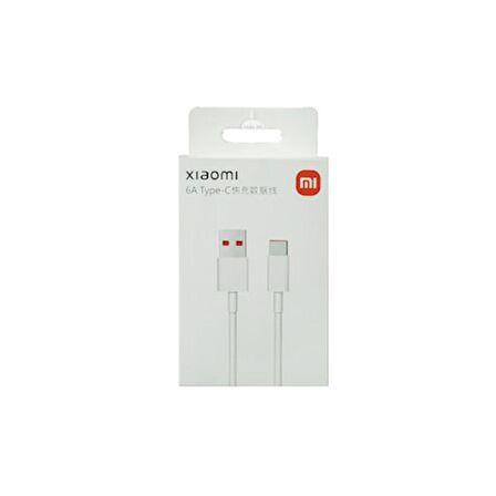Xiaomi Turbo Hızlı Şarj Kablosu 6a Type-C