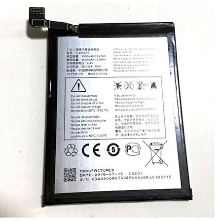 Alcatel 3 2019 Pil Batarya TLp034F1 5053Y 5053K 5039D