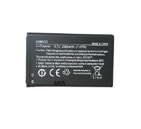 Zyxel WAH7608 300 Mbps 2.4 Ghz 4G-LTE Router Batarya Pil BM600