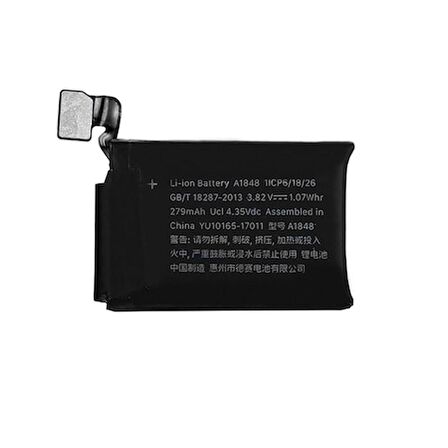 Axya Apple Uyumlu Watch S3 Batarya Pil 38mm A1848 Lte