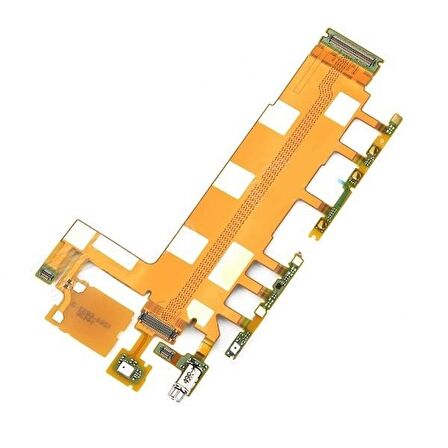 Sony Xperia Z3 On Off Power Yan Ses Film Flex