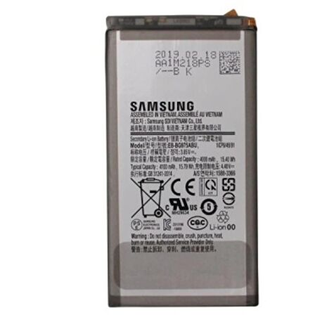Samsung S10+ Plus Batarya Pil Eb-bg975abu