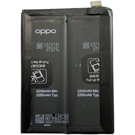 Oppo Reno 5 Pro Pil Batarya Blp825