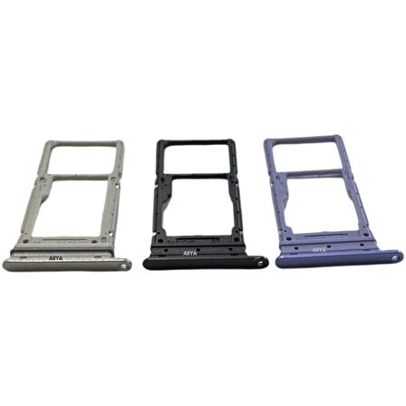 Samsung A34 Sim Kart Tepsisi Sim Aparatı - Gümüş Gri