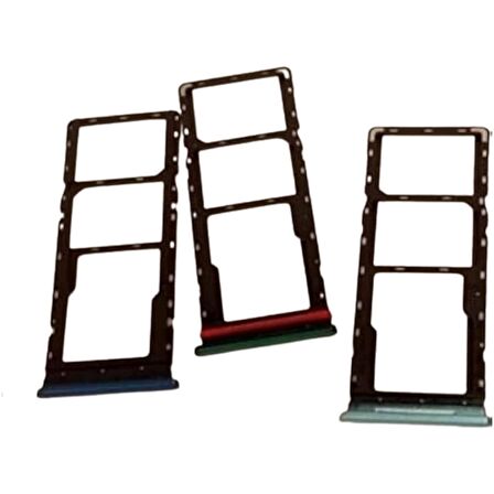 İnfinix Hot 10 Play Sim Kart Tepsisi - Açık Mavi