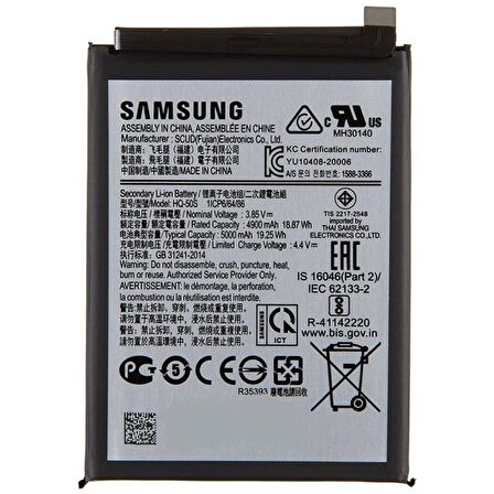 Samsung Galaxy Uyumlu A03s Hq-50s Batarya Pil