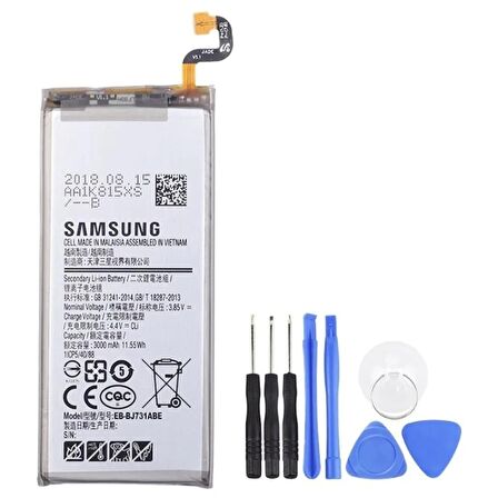 Samsung Uyumlu J7 Plus Pil Batarya Eb-bj731abe 3000 Mah+ Tamir Seti