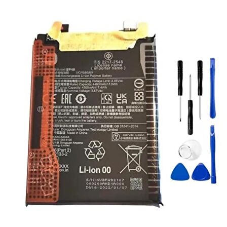 Xioami Mi K40s Pil Batarya Bp49 5000 Mah +tamir Set