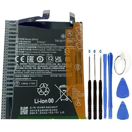 Xiaomi Mi 13 Pil Batarya Bp4g + Tamir Set 4500 Mah