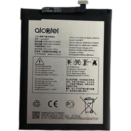 Alcatel 10se Pil Batarya Tlp038d7