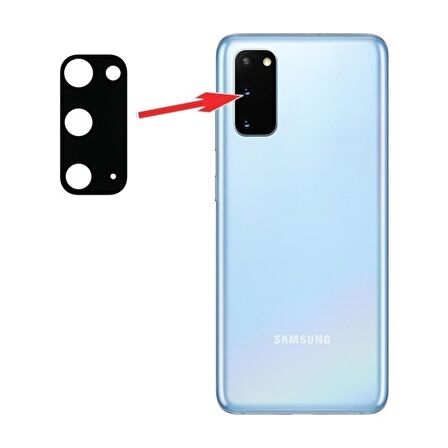 Samsung Uyumlu Galaxy S20 G980f Kamera Lens Camı