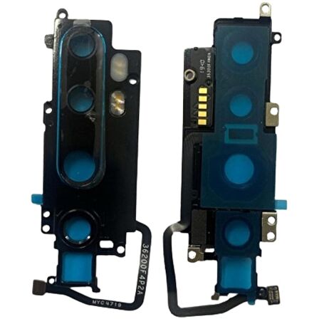 Xiaomi Note 10 Pro Kamera Lens Çerceveli Cam Filmli Full