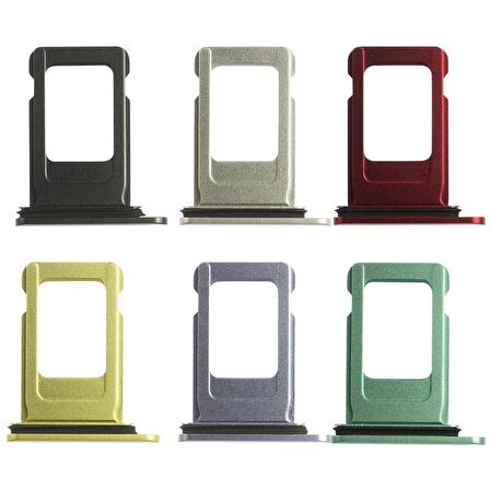 iPhone Uyumlu 11 Sim Kart Tepsisi - Sarı
