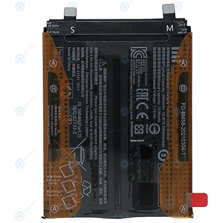 Xiaomi Mi 11t Pro 5g Pil Batarya Bm58 Pil