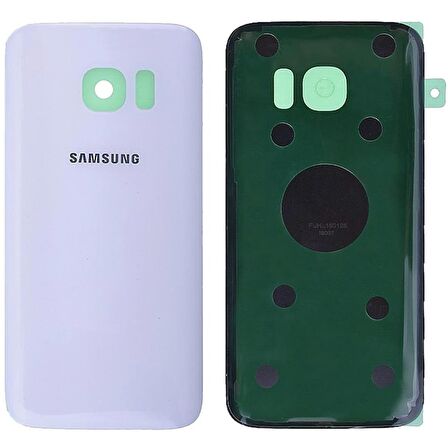 Samsung Galaxy S7 Edge Uyumlu Arka Kapak Pil Kapağı Sm-g935 - Beyaz