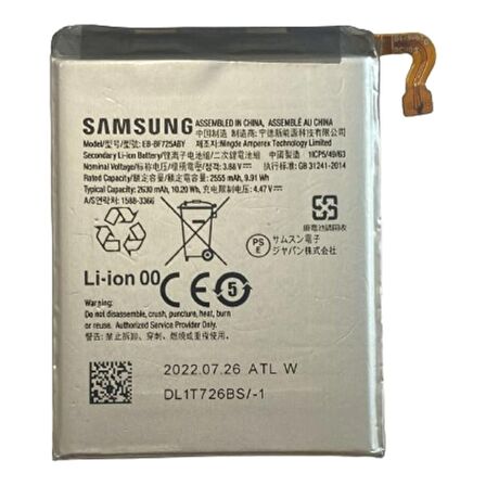 Samsung Galaxy Z Flip 4 Uyumlu Pil Batarya F721 Eb-bf724aby