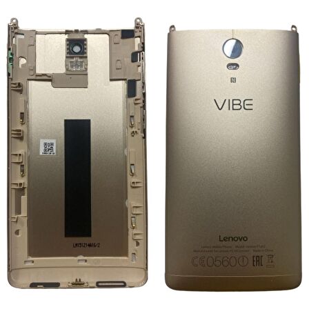 Lenovo Vibe P1 P1a42 Kasa Kapak Gold Servis