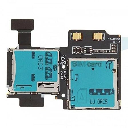 Samsung Galaxy Uyumlu İ9500 S4 Sim Kart Yuvası