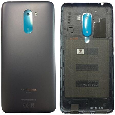 Xiaomi Pocophone F1 Arka Kapak Servis - Siyah