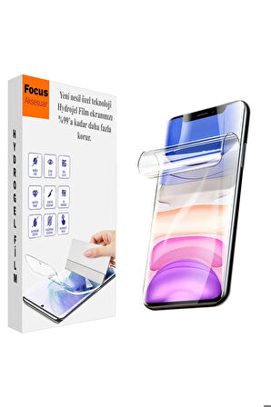 Huawei Nova 9 Pro Uyumlu Kırılmaz Cam Özel Kesim Hydrogel Film