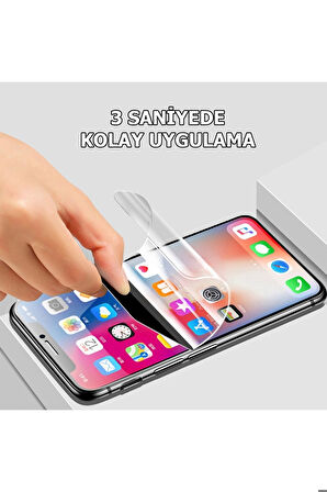 Huawei Nova 9 Pro Uyumlu Kırılmaz Cam Özel Kesim Hydrogel Film