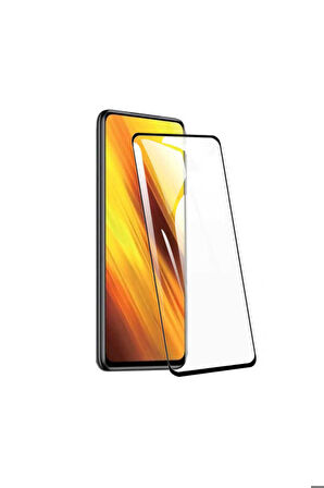 Huawei Y9 Prime 2019 Davin 5D Cam Ekran Koruyucu Siyah