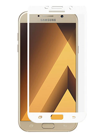 Samsung Galaxy A5 2017 3D Kavisli Temperli Cam Ekran koruyucu Film