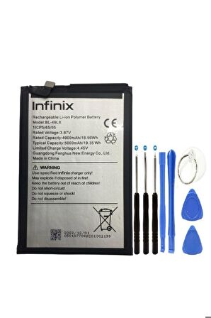 İnfinix Hot 12 Pil Batarya + Tamir Set Bl-49lx 5000 mAh