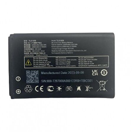 TCL T302X PİL BATARYA TLİ010EB 1000 mAh