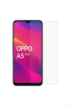 Oppo A5 2020 Ekran Koruyucu Kısa 9h Ultra Ince Nano Esnek Micro Temperli Kırılmaz Cam Koruma