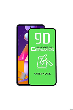 Samsung Galaxy M31s Seramik Esnek Nano Tam Ekran Koruyucu Kırılmaz Cam