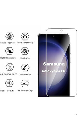 Samsung Galaxy S23 FE Nano Ekran Koruyucu Kırılmaz Cam