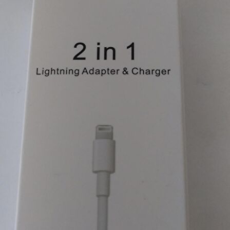 iPhone 15/15 Pro/15 Plus/15 Pro Max Macbook iPad Uyumlu 2 çıkışlı Type-C USB-C Lightning Çevirici Dönüştürücü
